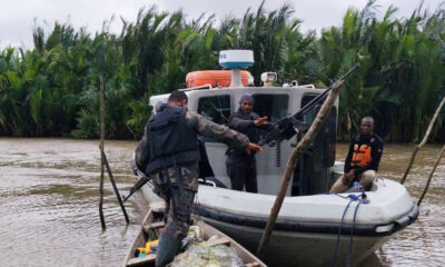 Nigerian Navy Intensifies Offensive Against Criminal Networks, Destroys Militant Camp in Cross River