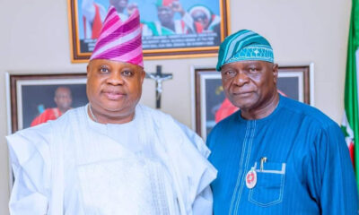 Oyinlola Denies Adeleke's Car Gift Claim: "Osun Govt Gave Me the Car, Not You"