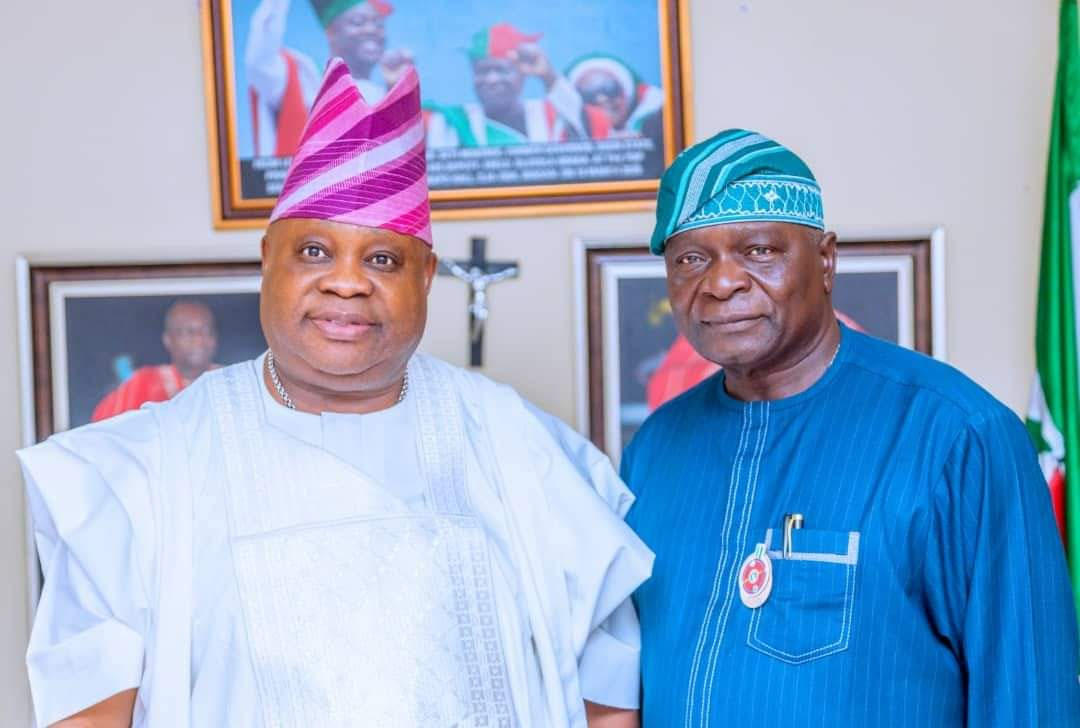 Oyinlola Denies Adeleke's Car Gift Claim: "Osun Govt Gave Me the Car, Not You"