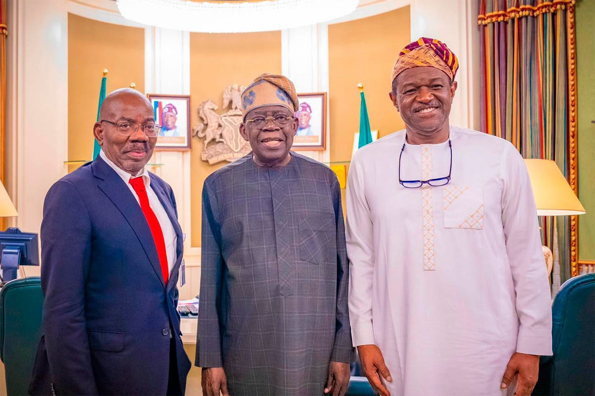 Tinubu Meets Jim Ovia, NELFUND CEO at Aso Rock as Student Loans Hit ₦303bn