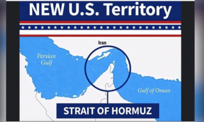 Trump Declares Strait of Hormuz 'New US Territory' on Truth Social as Iran Vows to Keep Waterway Closed