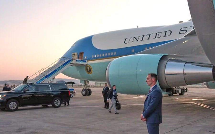 Trump smuggled out of Turkey in catering truck over Iran threat