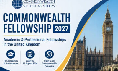 UK Opens 2026/27 Commonwealth Fellowship Applications for Nigerians - How to Apply