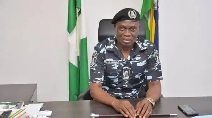 The Commissioner of Police, Oyo State Command, CP Abimbola Olugbenga.