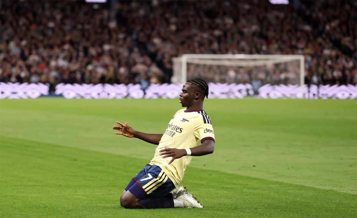 Saka fires Arsenal to narrow win over Aston Villa in Arteta’s 250th Premier League game
