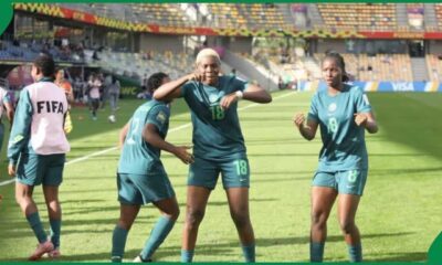 Falconets Thrash England 3-0, Face Colombia in U-20 World Cup Quarter-Finals