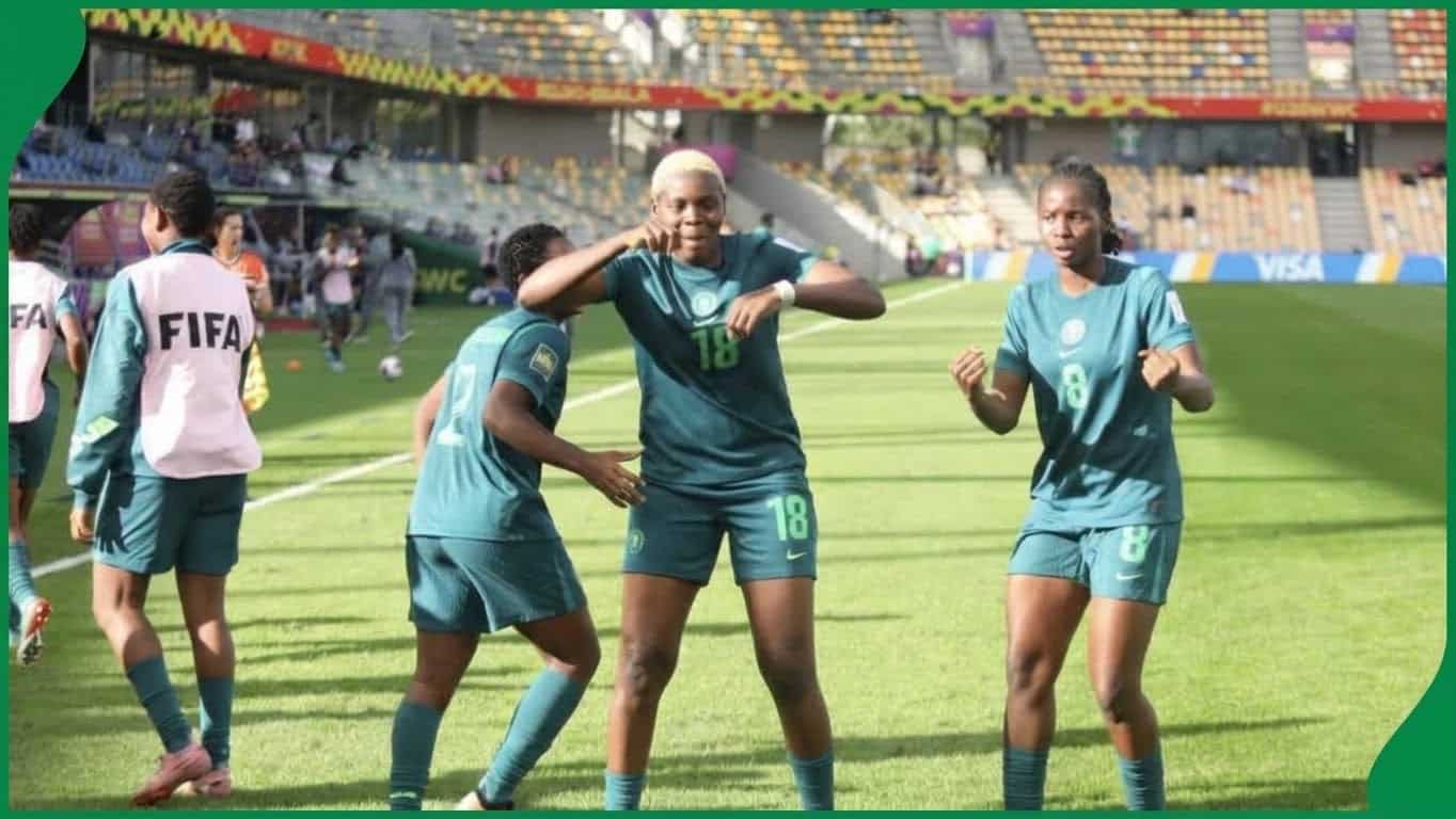 Falconets Thrash England 3-0, Face Colombia in U-20 World Cup Quarter-Finals