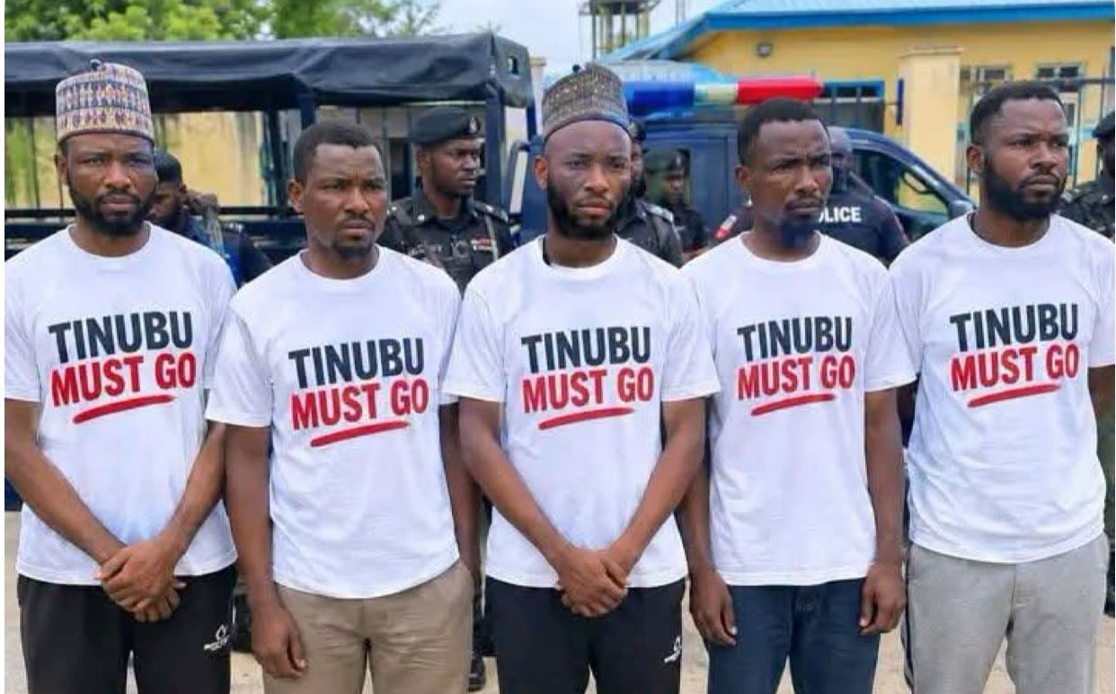 Five Remanded Over ‘Tinubu Must Go’ T-Shirts in Borno