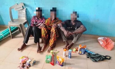 Five teenagers arrested over multiple shop burglaries in Ogun