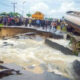 Flood Cuts Off Part of Agbarho-Ughelli Road, Strands Commuters in Delta