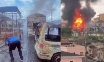 Kubwa Explosion- Vehicle Crashes Into Gas Outlet, Damages Nine Shops