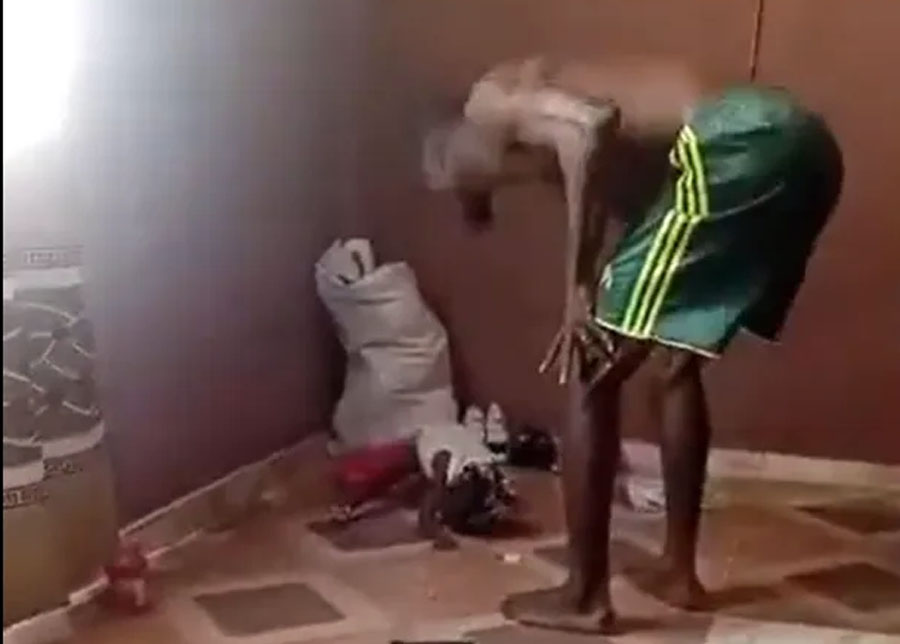 Lagos Arrests Man Over Viral Video of Toddler Being Flogged