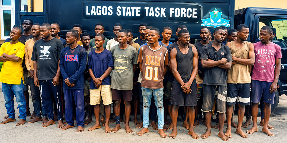 Lagos arraigns over 100 suspects after 130 arrested in Lekki, Ajah raid