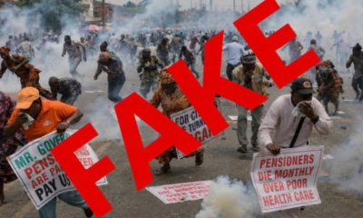 Lagos police deny tear-gassing pensioners as #EndBadGovernance demands CP’s sack