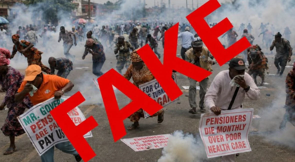 Lagos police deny tear-gassing pensioners as #EndBadGovernance demands CP’s sack
