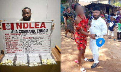 Newlywed Arrested After Allegedly Excreting 72 Cocaine Wraps at Enugu Airport