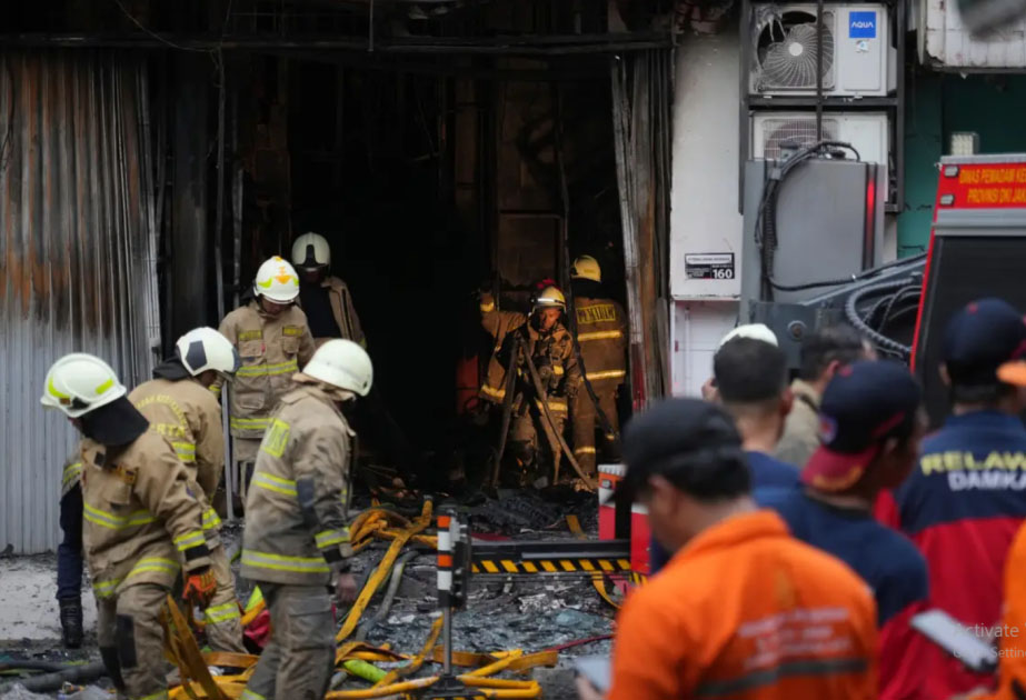Market Fire in Indonesia Kills 11, Including Six Children