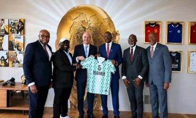 NFF debunks ‘fake’ FIFA letter as Dikko-led delegation meets Infantino