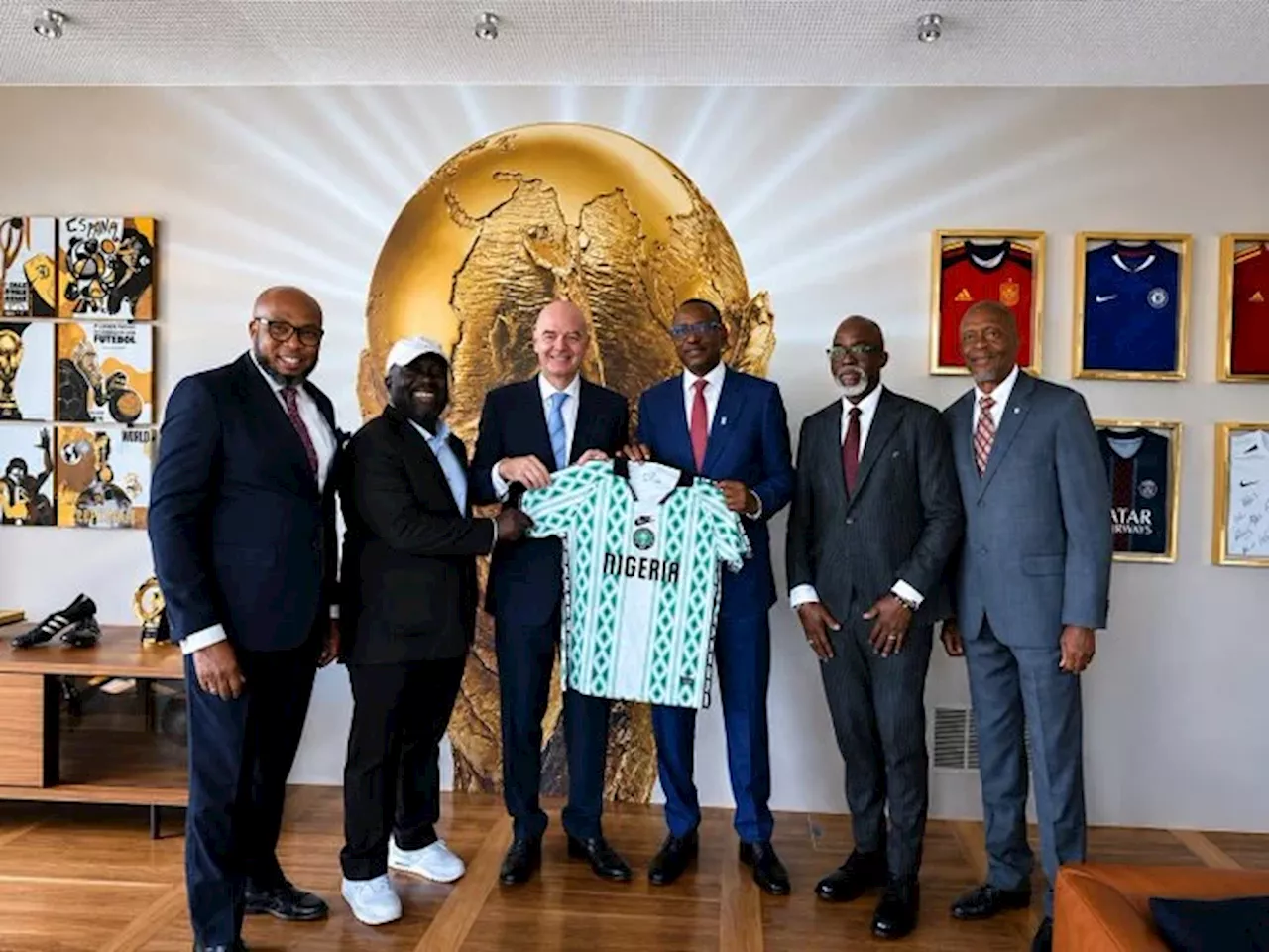 NFF debunks ‘fake’ FIFA letter as Dikko-led delegation meets Infantino