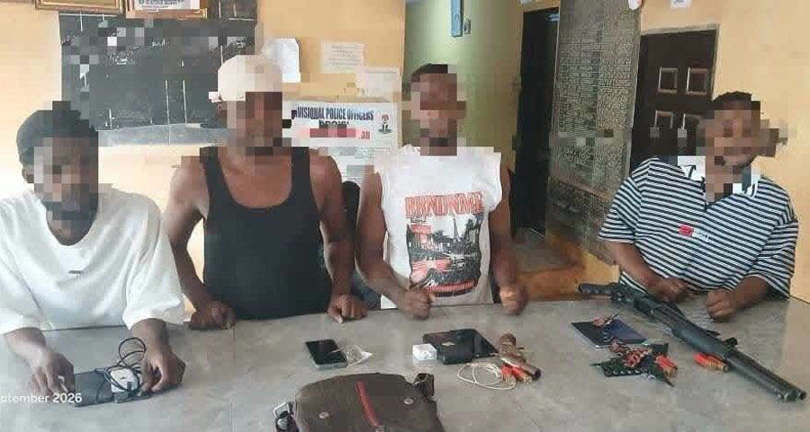 Police Arrest Six Suspected Cultists, Recover Four Firearms in Delta