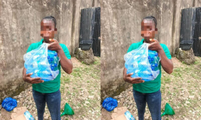 Woman Busted With Alleged Alcohol Hidden in Water Pack at Ogun Prison