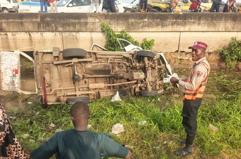 Three Women Killed, 10 Injured in Multiple Crash on Lagos-Ibadan Expressway Bridge