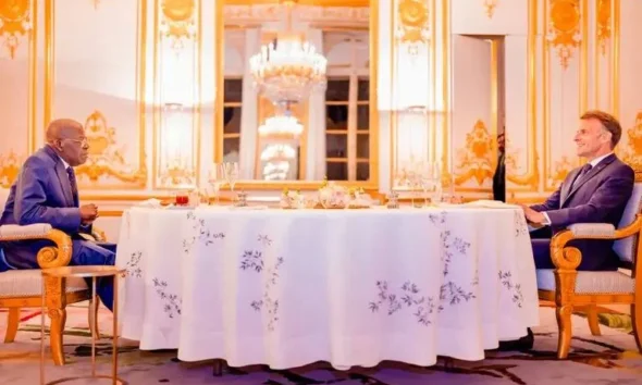 Tinubu, Macron Hold Private Dinner in Paris, Reaffirm Nigeria-France Ties