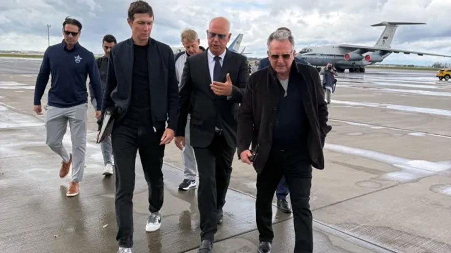 Trump's Peace Envoys Arrive in Moscow as Russia Bombs Ukraine Airports Overnight