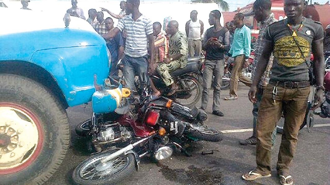 Woman Crushed to Death During Motorcycle Overtaking Manoeuvre in Ogun