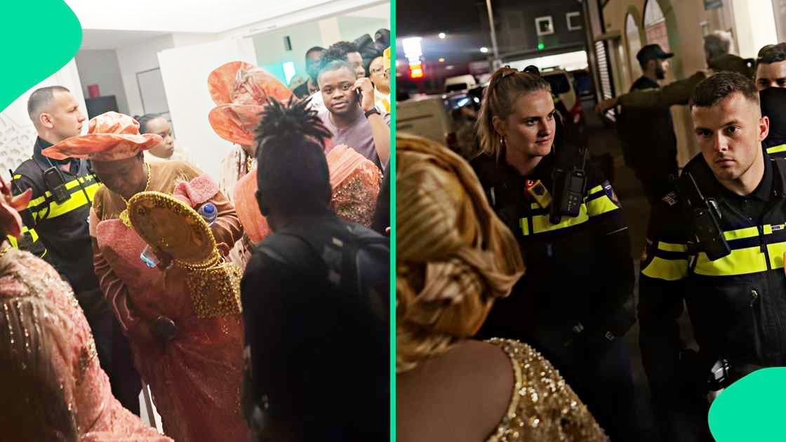 Drama as Dutch Police Use Batons, Dogs to Shut Down Nigerian Wedding; Two Arrested