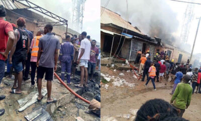Electric Spark Suspected as Fire Destroys 21 Shops at Abuja’s Kugbo Market