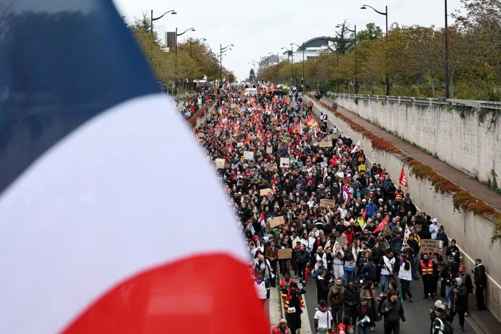 France Deploys 70,000 Police as Cost-of-Living Protests Intensify