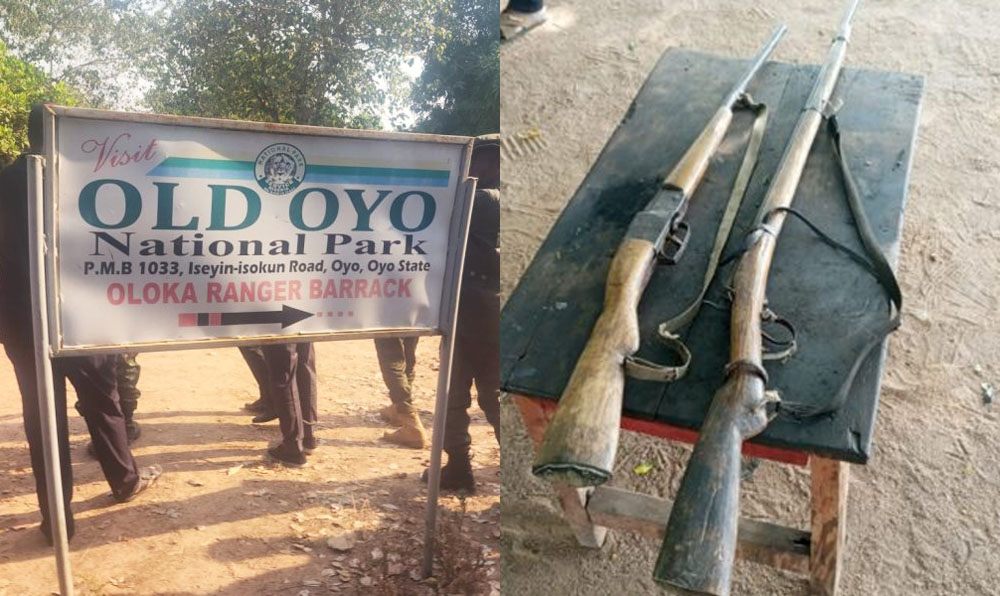 OPC Arrests Three Suspected Kidnappers Around Old Oyo National Park, Recovers Rifles