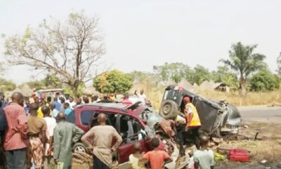 Ogun Crash: Nine Die As Bus Collides With Truck On Ijebu-Ode-Ore Road