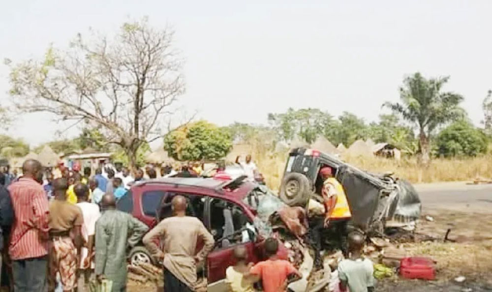 Ogun Crash: Nine Die As Bus Collides With Truck On Ijebu-Ode-Ore Road