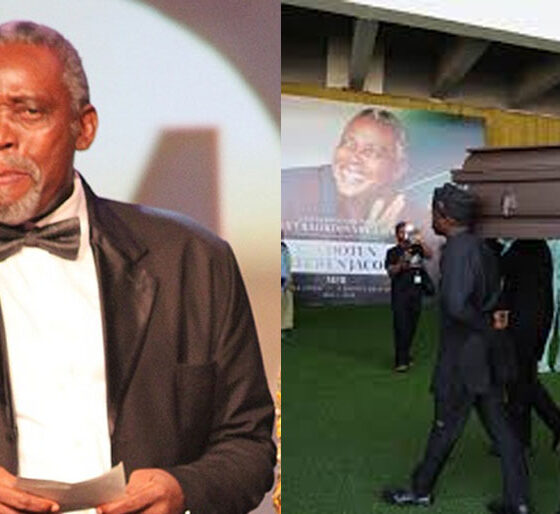 Olu Jacobs Laid to Rest in Lagos as Dignitaries, Nollywood Stars Honour Screen Icon