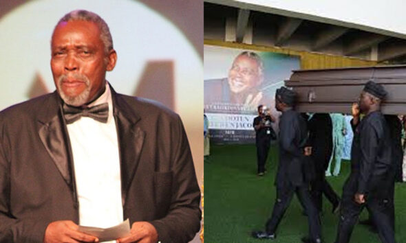 Olu Jacobs Laid to Rest in Lagos as Dignitaries, Nollywood Stars Honour Screen Icon