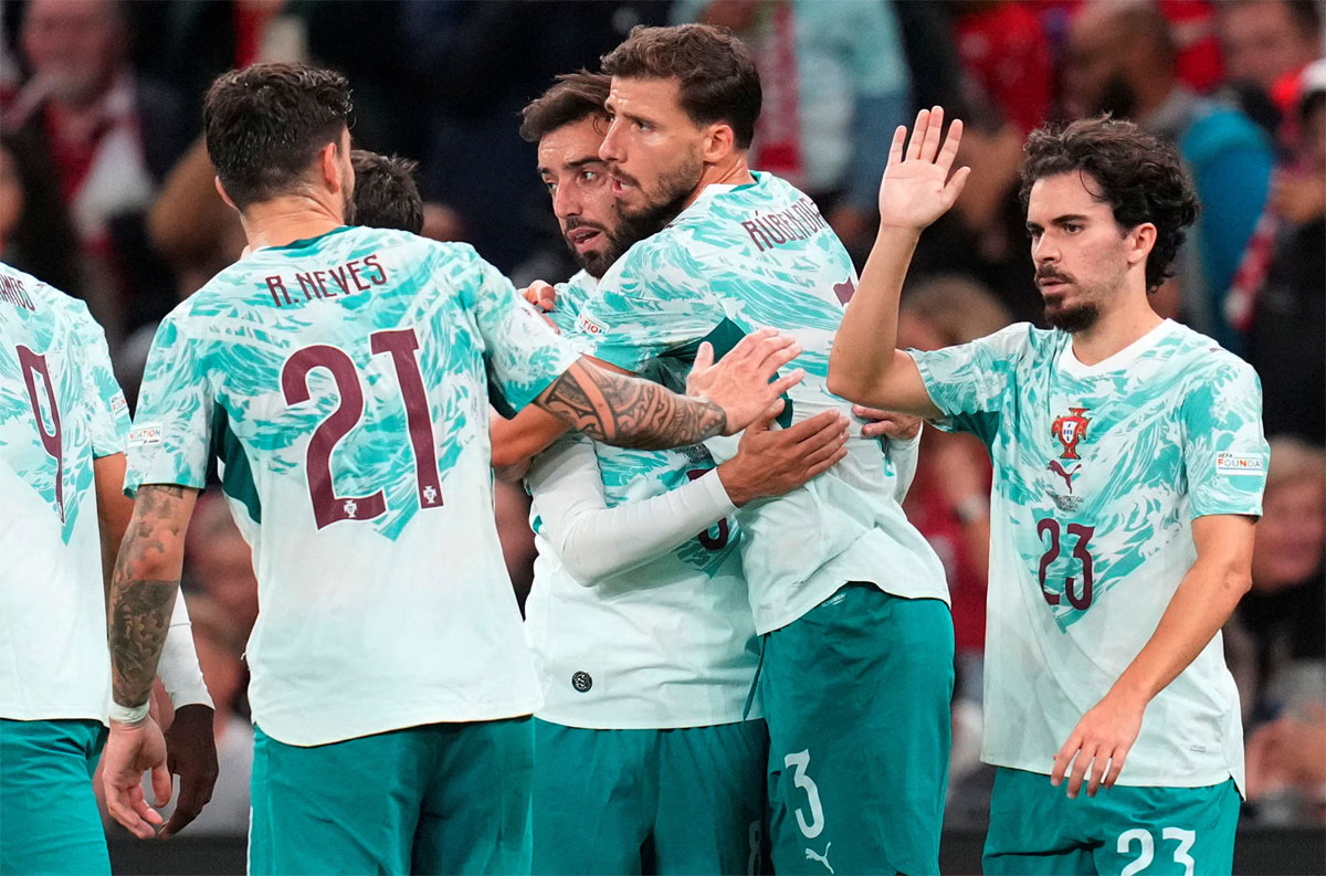 Portugal Beat Denmark 4-2 Without Ronaldo in Nations League Clash