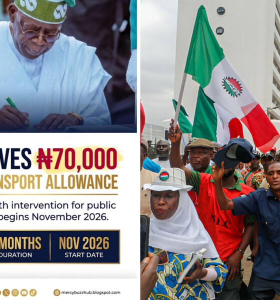 ₦70,000 Transport Allowance: Who Qualifies as Informal Workers Raise Questions