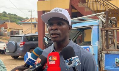 The driver, Adeleye Adeniyi, popularly known as “Online Loan Man for BAO”