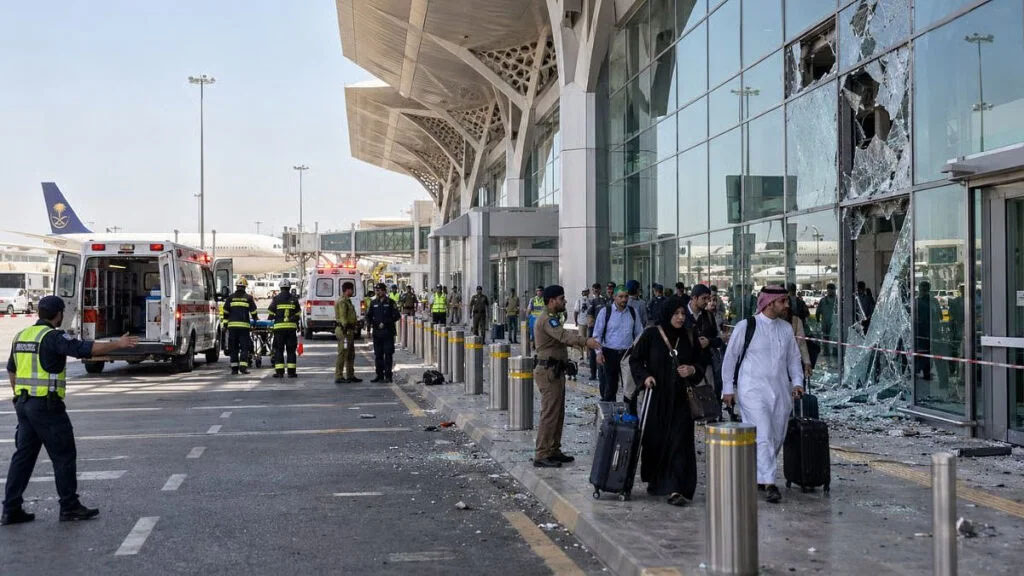 Three Killed, 36 Injured as Houthi Attacks Hit Saudi Airports