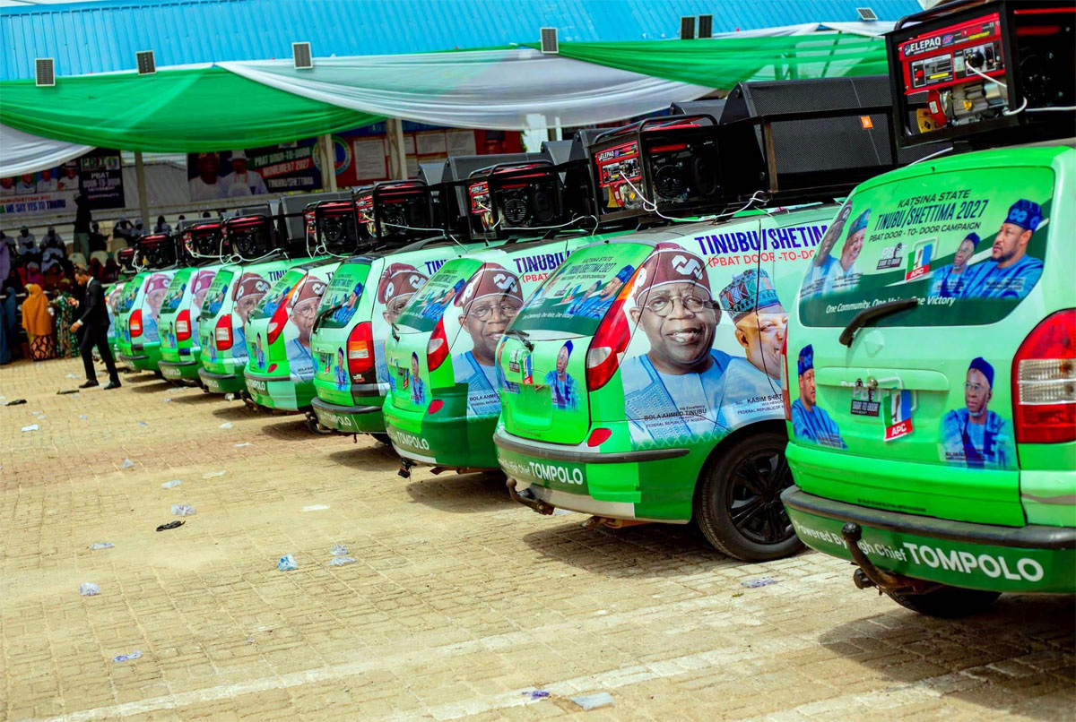 2027: Tompolo Unveils 57 Tinubu Campaign Vehicles, Warns Lagosians Against 2023 Repeat