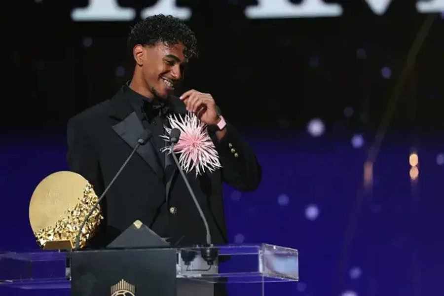 Yamal Makes History With Third Consecutive Young Player Award at 2026 Ballon d’Or